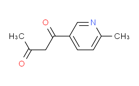 CAS No. 56703-83-4, 1-(6-Methylpyridin-3-yl)butane-1,3-dione