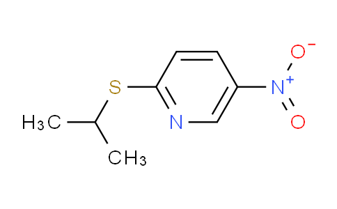 CAS No. 573676-13-8, 2-(Isopropylsulfanyl)-5-nitropyridine