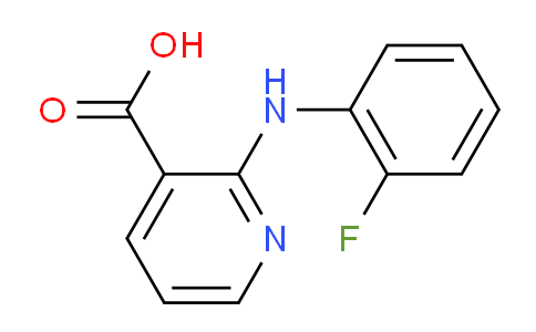 CAS No. 57978-54-8, 2-[(2-Fluorophenyl)amino]nicotinic acid