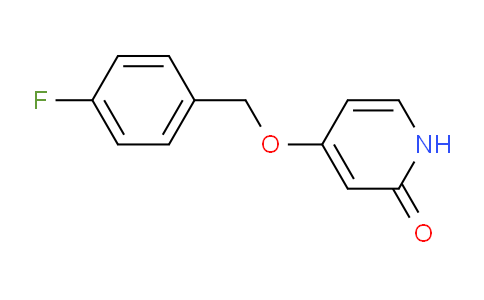 CAS No. 586373-38-8, 4-(4-Fluorobenzyloxy)-1h-pyridin-2-one