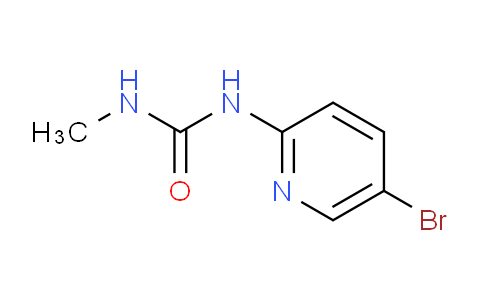 CAS No. 588729-95-7, 1-(5-Bromopyridin-2-yl)-3-methylurea