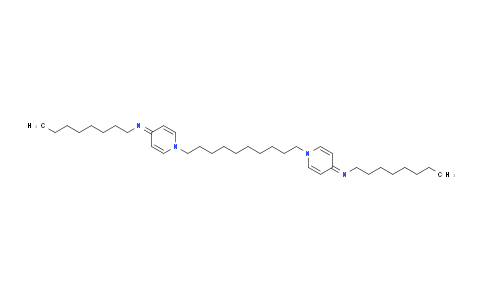 CAS No. 64690-21-7, 1,1'-Decamethylenebis(1,4-dihydro-4-(octylimino)pyridine)
