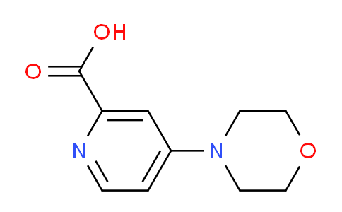 CAS No. 66933-68-4, 4-(4-Morpholinyl)-picolinic acid