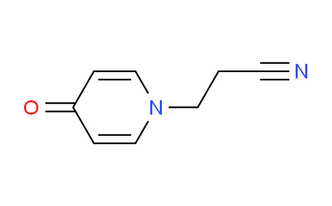 CAS No. 68634-53-7, 3-(4-Oxopyridin-1(4h)-yl)propanenitrile