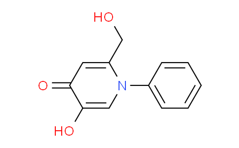 CAS No. 70033-61-3, 5-Hydroxy-2-(hydroxymethyl)-1-phenylpyridin-4(1h)-one