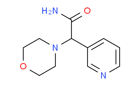 CAS No. 719279-71-7, 2-Morpholin-4-yl-2-pyridin-3-ylacetamide