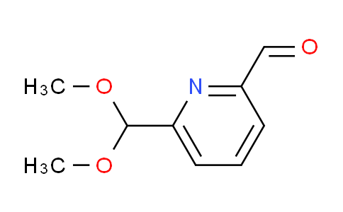 CAS No. 719307-19-4, 6-(Dimethoxymethyl)pyridine-2-carbaldehyde