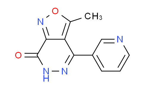 CAS No. 720718-34-3, 3-Methyl-4-pyridin-3-ylisoxazolo[3,4-d]pyridazin-7(6h)-one