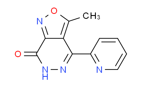 CAS No. 720718-35-4, 3-Methyl-4-pyridin-2-ylisoxazolo[3,4-d]pyridazin-7(6h)-one