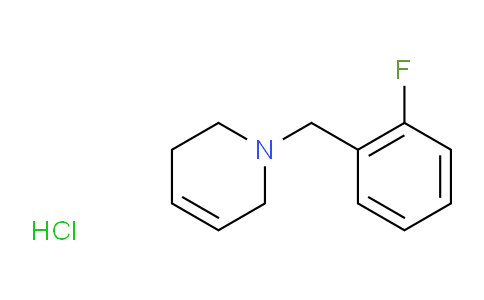CAS No. 73081-25-1, 1-(2-Fluorobenzyl)-1,2,3,6-tetrahydropyridine hydrochloride