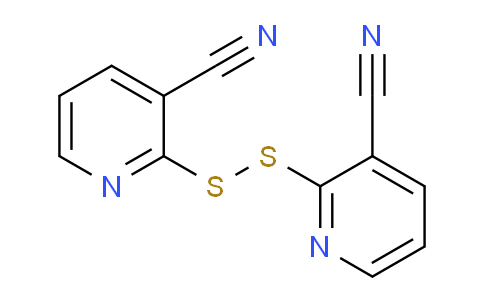 CAS No. 73373-10-1, 2-[(3-cyanopyridin-2-yl)disulfanyl]pyridine-3-carbonitrile