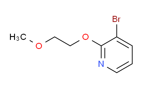 CAS No. 760207-91-8, 3-Bromo-2-(2-methoxyethoxy)pyridine