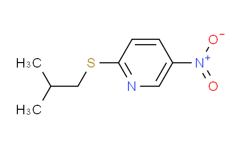 CAS No. 767358-30-5, 2-[(2-methylpropyl)sulfanyl]-5-nitropyridine