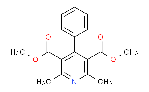 CAS No. 77234-00-5, Dimethyl 2,6-dimethyl-4-phenylpyridine-3,5-dicarboxylate