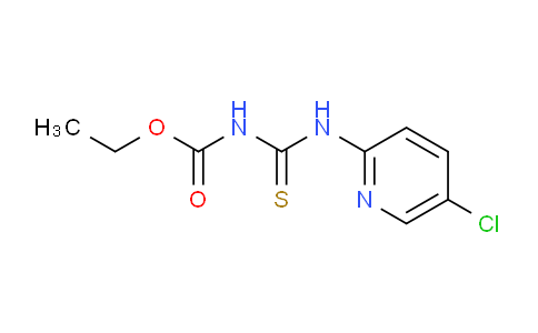 CAS No. 78852-50-3, Ethyl n-(((5-chloro-2-pyridinyl)amino)carbothioyl)carbamate