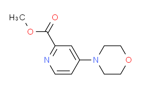 CAS No. 83728-67-0, methyl 4-(morpholin-4-yl)pyridine-2-carboxylate