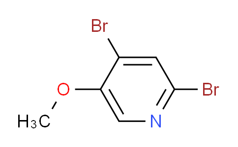 CAS No. 84539-48-0, 2,4-Dibromo-5-methoxypyridine