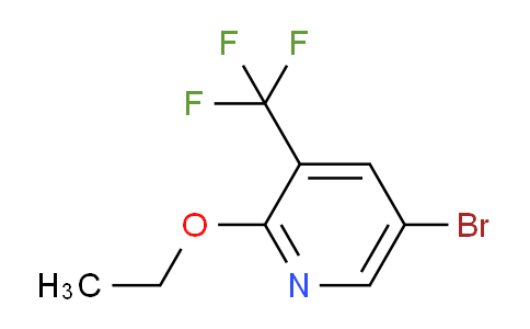 CAS No. 849934-83-4, 5-bromo-2-ethoxy-3-(trifluoromethyl)pyridine