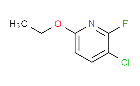 CAS No. 858675-69-1, 3-Chloro-6-ethoxy-2-fluoropyridine