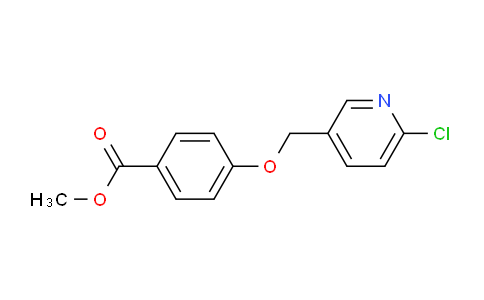 CAS No. 865660-08-8, Methyl 4-[(6-chloropyridin-3-yl)methoxy]benzoate