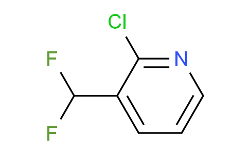 CAS No. 865663-96-3, 2-Chloro-3-(difluoromethyl)pyridine