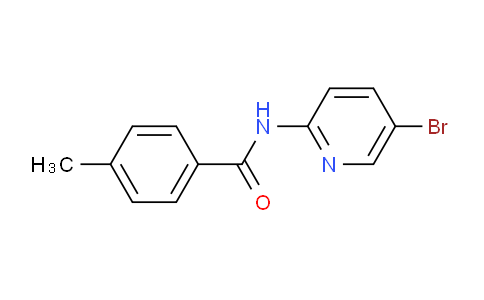 CAS No. 86843-83-6, Benzamide, n-(5-bromo-2-pyridinyl)-4-methyl-