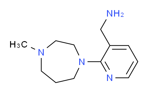 CAS No. 870067-05-3, 1-[2-(4-Methyl-1,4-diazepan-1-yl)pyridin-3-yl]methanamine