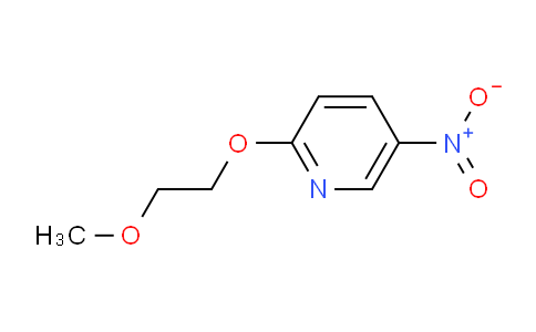 CAS No. 874492-44-1, 2-(2-Methoxyethoxy)-5-nitropyridine