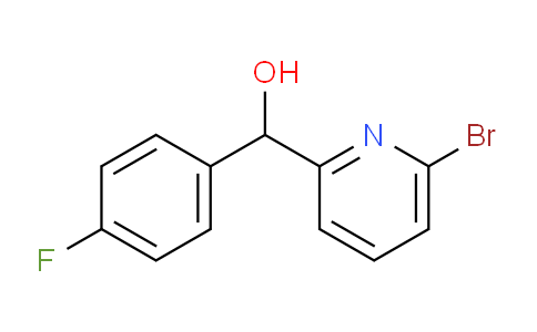 CAS No. 875562-77-9, (6-Bromopyridin-2-yl)(4-fluorophenyl)methanol