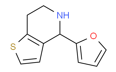 CAS No. 878435-99-5, 4-Furan-2-yl-4,5,6,7-tetrahydro-thieno[3,2-c]pyridine