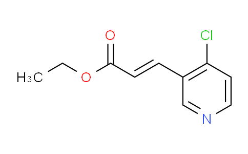 CAS No. 881204-85-9, 3-(4-Chloro-pyridin-3-yl)-acrylic acid ethyl ester