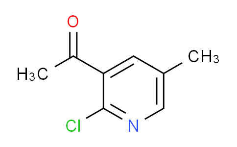 CAS No. 885223-64-3, 1-(2-Chloro-5-methylpyridin-3-yl)ethanone
