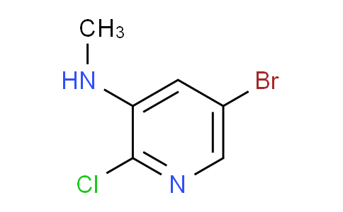 CAS No. 886372-71-0, 5-Bromo-2-chloro-N-methylpyridin-3-amine