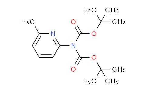 CAS No. 888322-04-1, tert-Butyl N-[(tert-butoxy)carbonyl]-N-(6-methylpyridin-2-yl)carbamate