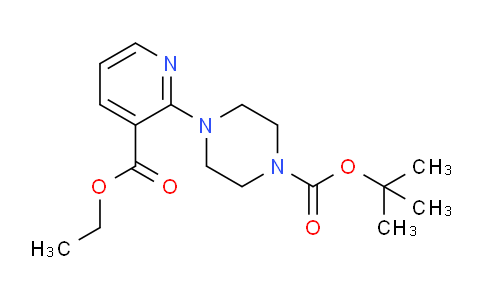 CAS No. 900183-95-1, 1-Boc-4-(3-ethoxycarbonyl-pyridin-2-yl)-piperazine