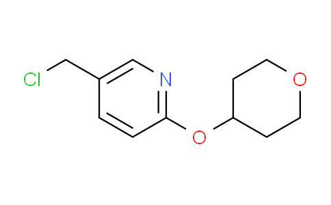 CAS No. 906352-80-5, 5-(Chloromethyl)-2-(tetrahydropyran-4-yloxy)pyridine
