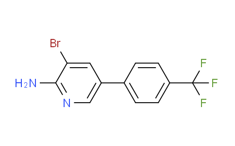 CAS No. 911113-30-9, 2-Amino-3-bromo-5-(4-trifluoromethylphenyl)pyridine