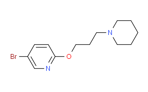 CAS No. 917473-34-8, 5-Bromo-2-(3-piperidin-1-yl-propoxy)-pyridine