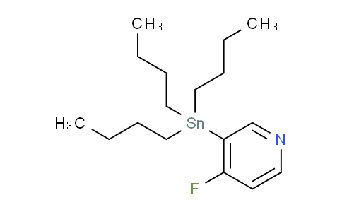 CAS No. 918542-03-7, 4-Fluoro-3-(tributylstannyl)pyridine