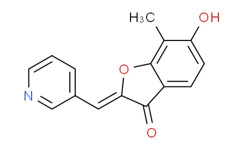 CAS No. 929339-55-9, (2Z)-6-Hydroxy-7-methyl-2-(pyridin-3-ylmethylene)-1-benzofuran-3(2h)-one