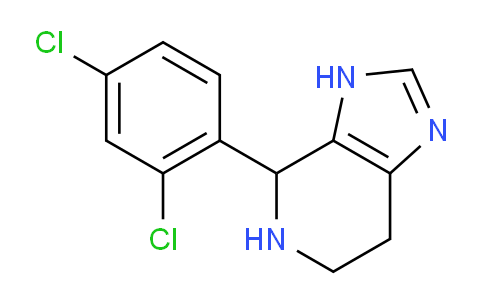 CAS No. 929814-40-4, 4-(2,4-Dichlorophenyl)-4,5,6,7-tetrahydro-3h-imidazo[4,5-c]pyridine