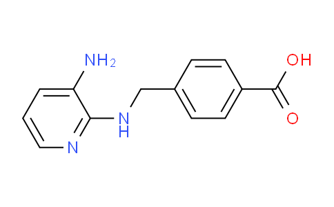 CAS No. 932334-10-6, 4-([(3-Aminopyridin-2-yl)amino]methyl)benzoic acid