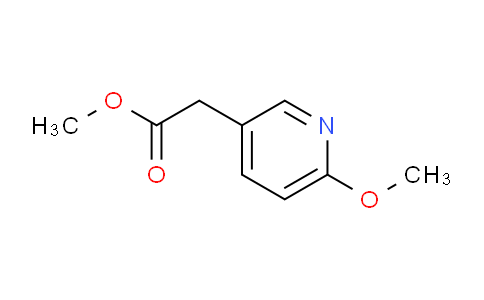 CAS No. 943541-27-3, methyl 2-(6-methoxypyridin-3-yl)acetate
