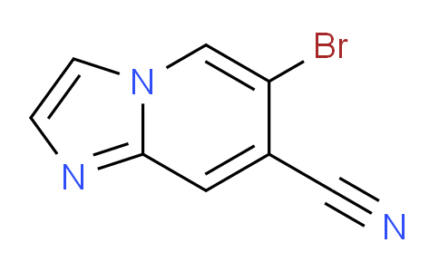 CAS No. 952206-30-3, 6-Bromoimidazo[1,2-a]pyridine-7-carbonitrile