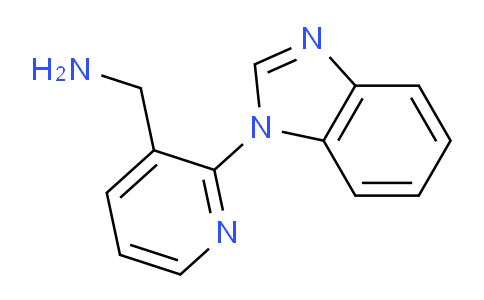 CAS No. 954572-63-5, [2-(1H-1,3-Benzodiazol-1-yl)pyridin-3-yl]methanamine