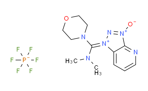CAS No. 958029-37-3, 1-[(Dimethylamino)(morpholino)methylene]-1h-[1,2,3]triazolo[4,5-b]pyridine-1-ium 3-oxide hexafluorophosphate