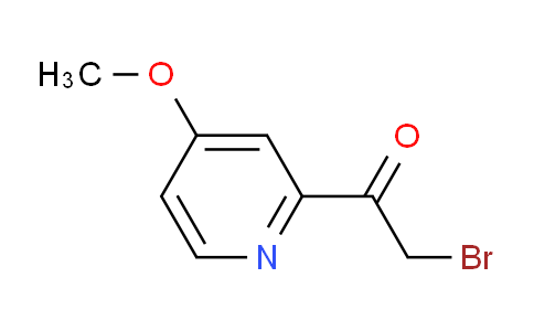 CAS No. 96718-53-5, 2-Bromo-1-(4-methoxypyridin-2-yl)ethanone