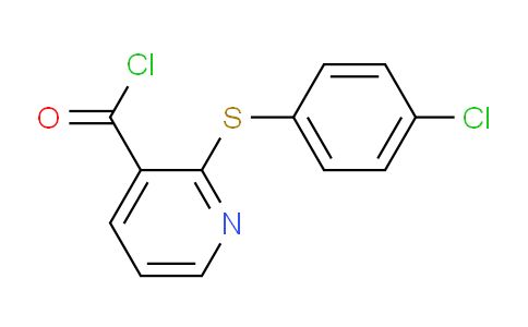 CAS No. 97936-44-2, 2-[(4-Chlorophenyl)thio]pyridine-3-carbonyl chloride