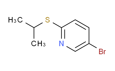 CAS No. 98626-93-8, 5-Bromo-2-(isopropylthio)pyridine