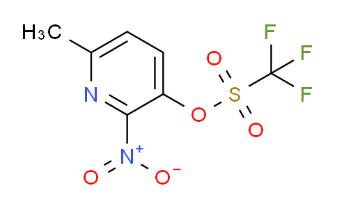 CAS No. 163083-48-5, 6-Methyl-2-nitropyridin-3-yl trifluoromethanesulfonate